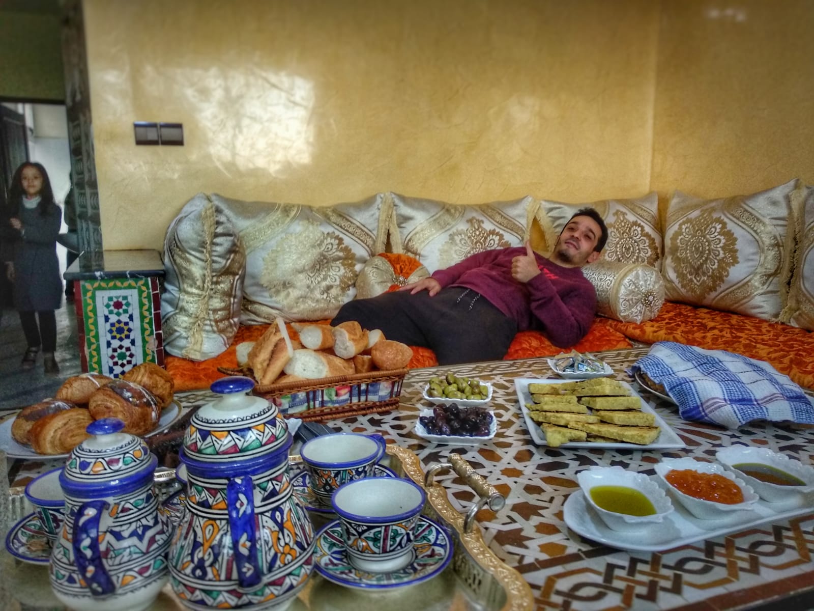 Comida típica marroquí - Desayuno marroquí
