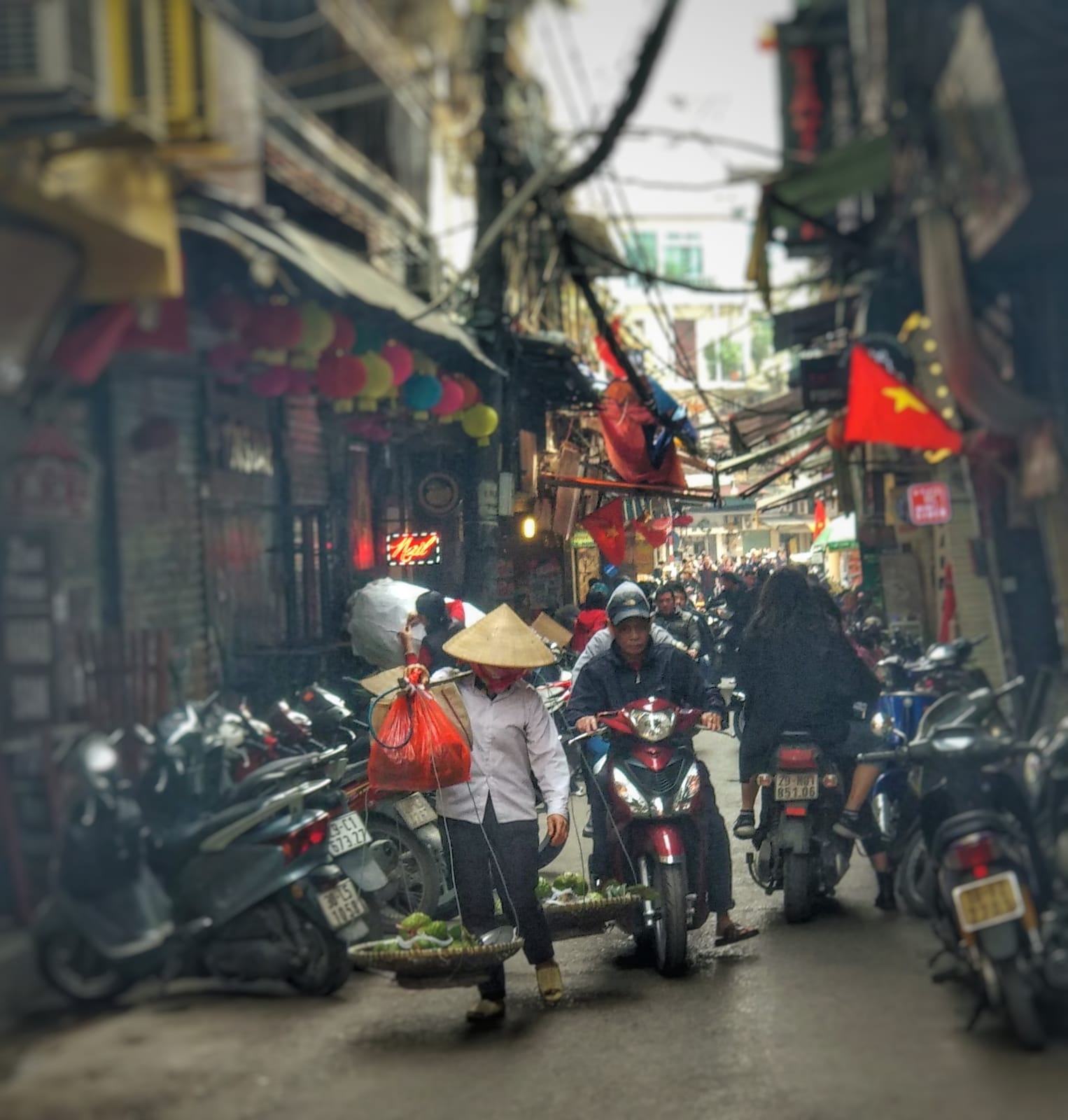 Qué ver en Hanoi - Calle Old Quarter Hanoi