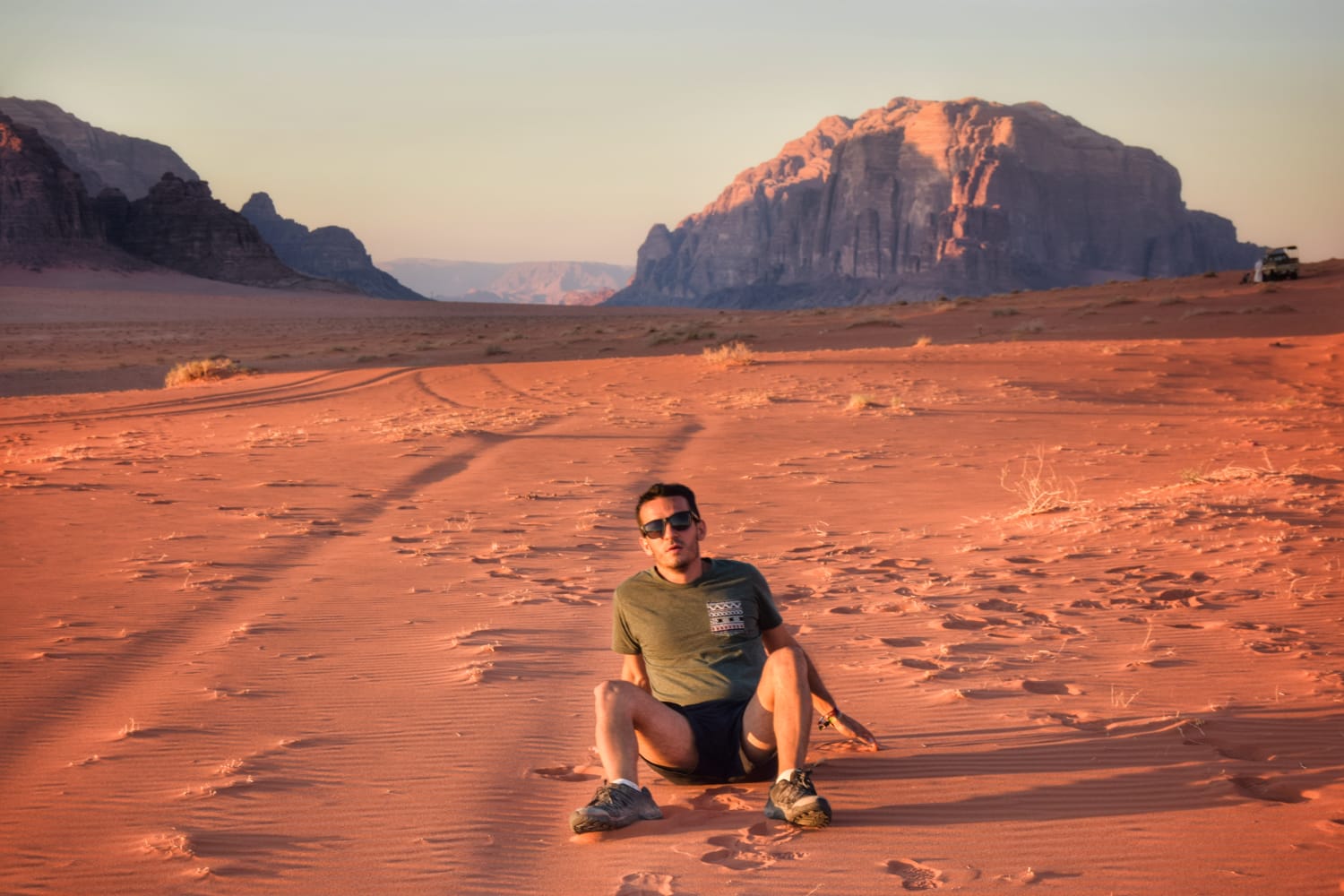 El desierto del Wadi Rum (Jordania)