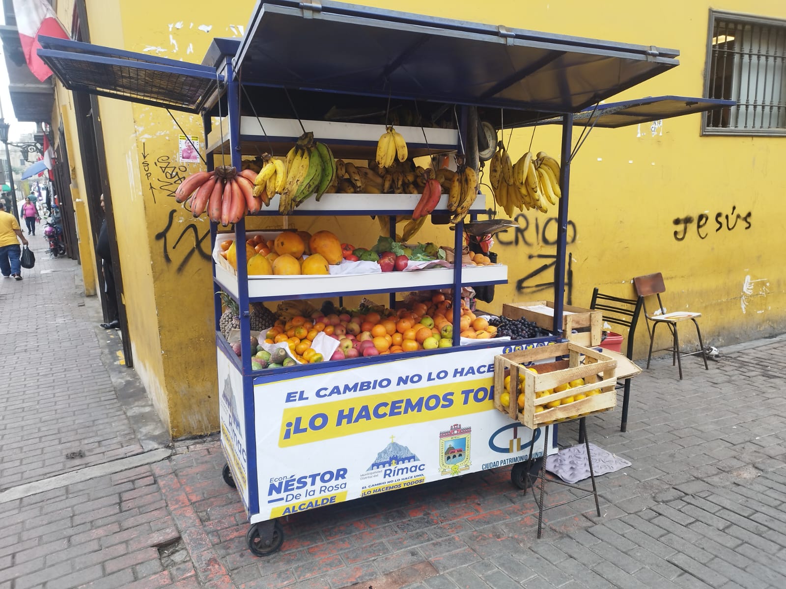 Puesto frutas Perú