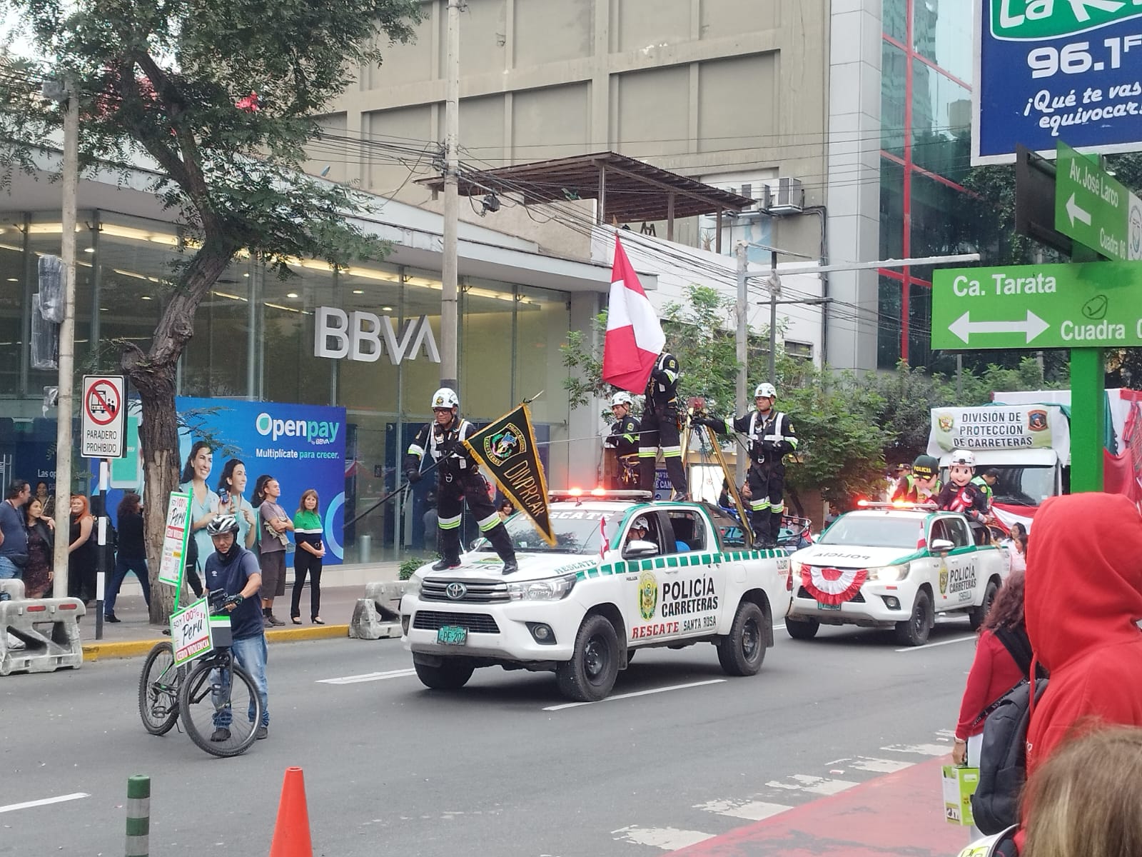Qué ver y hacer en Miraflores (Lima) - Desfile día de la independencia del Perú (28 de julio) en Miraflores
