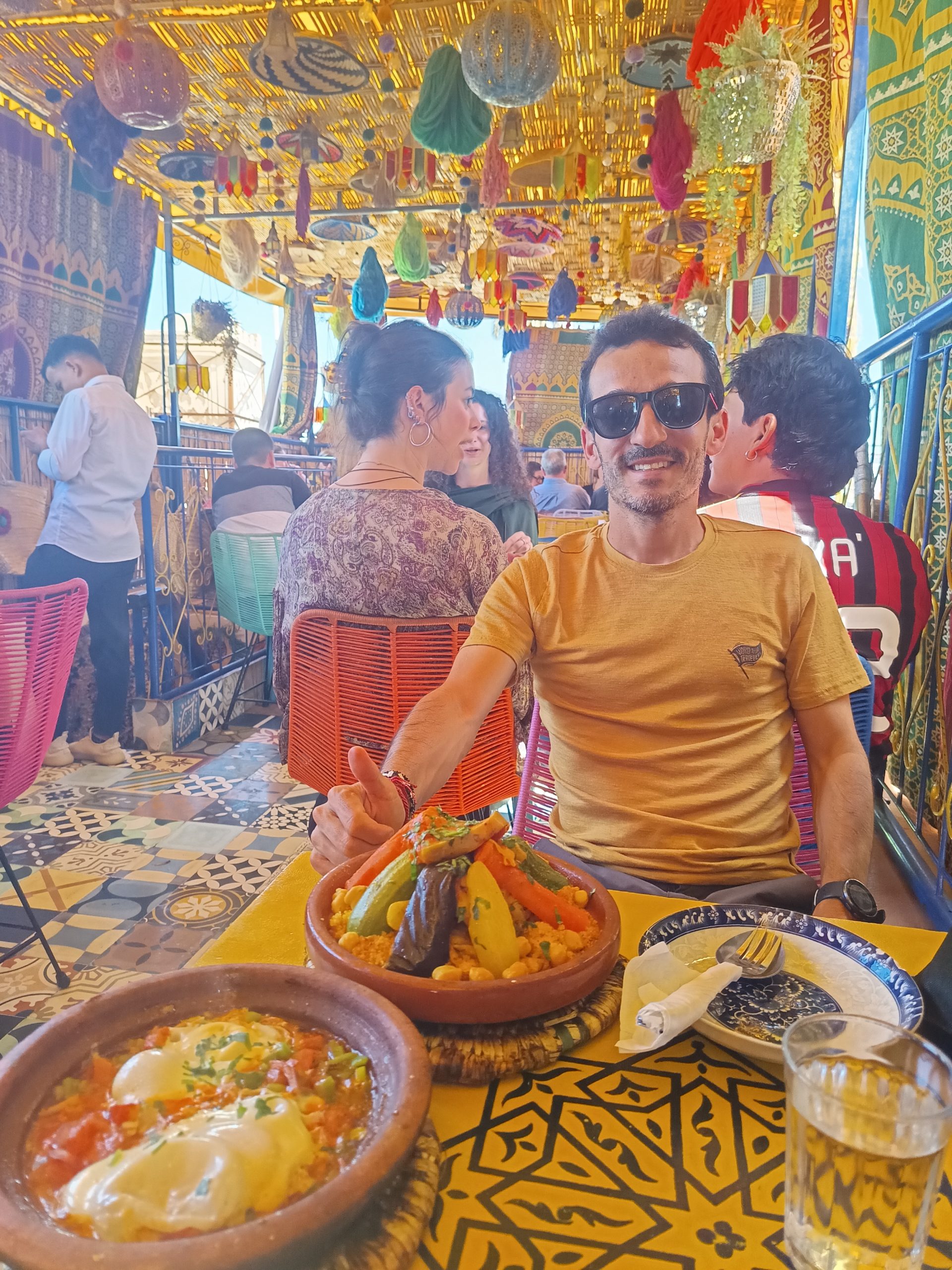 Cafe Restaurant Dar L'hssira - Marrakech - Ruta circular por Marruecos en autocaravana