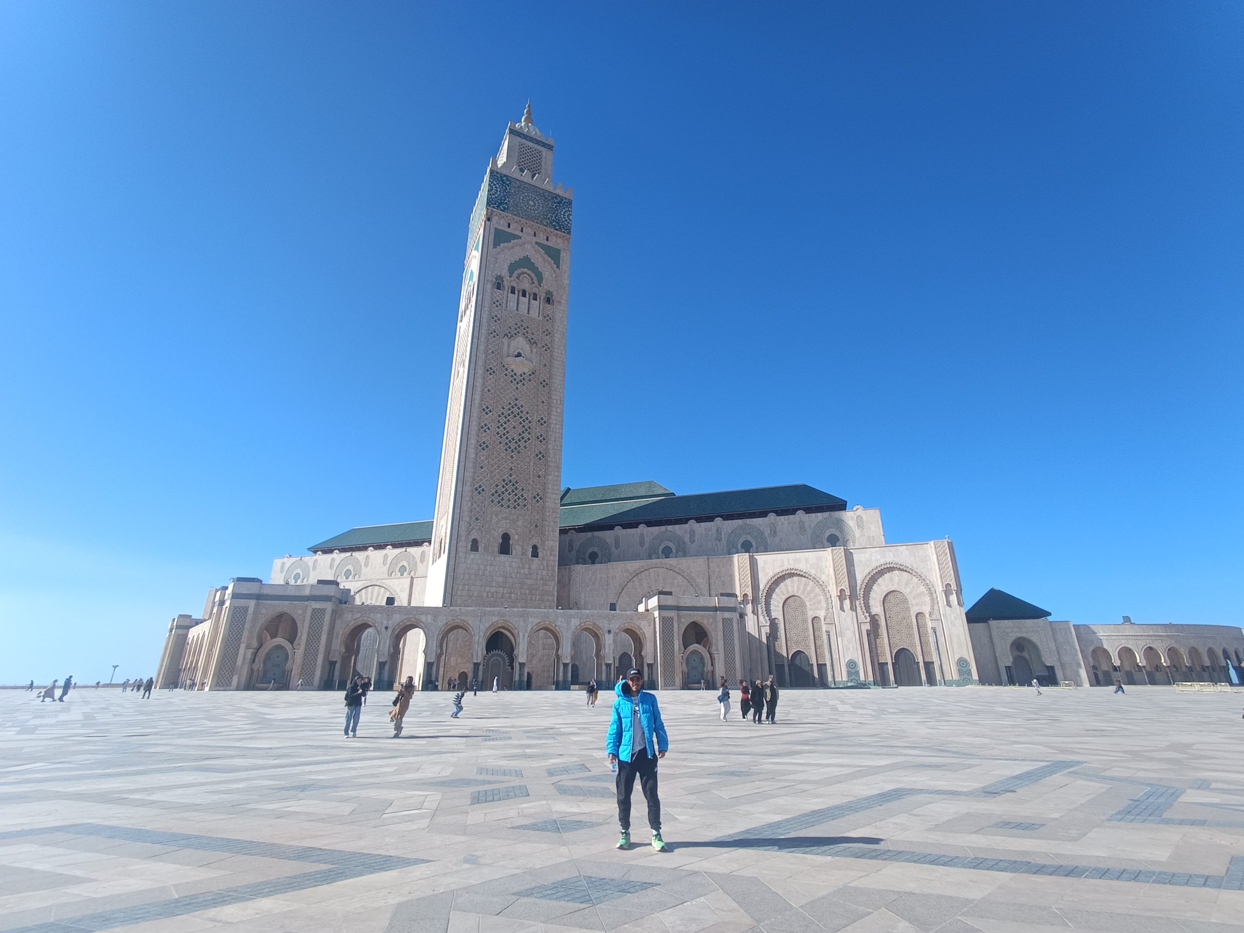 Mezquita Hassan II en Casablanca- Ruta circular por Marruecos en autocaravana